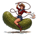 Pickle Ride Sticker