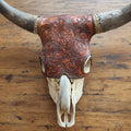 Hand Tooled Cow Skull