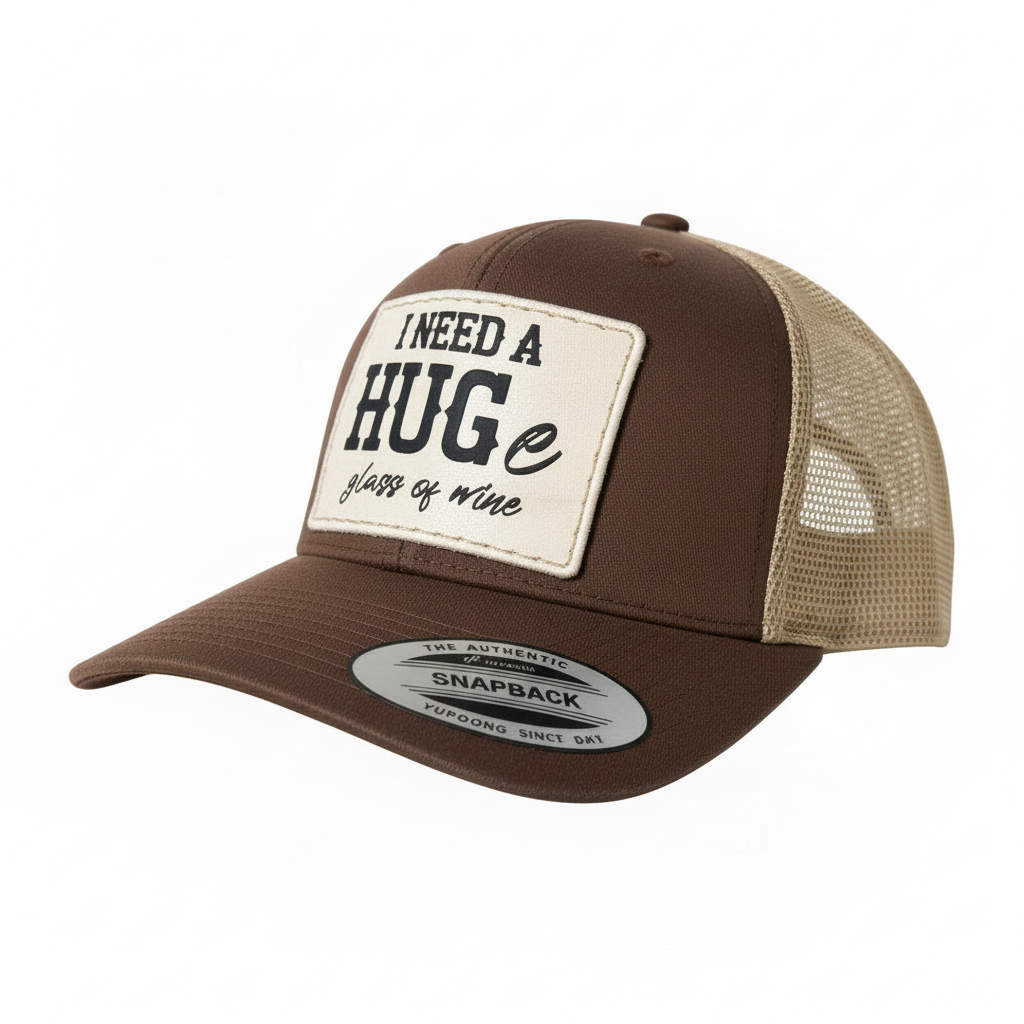 I need a HUGe glass of wine Hat