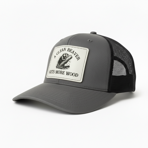 A Clean Beaver Gets More Wood Hat
