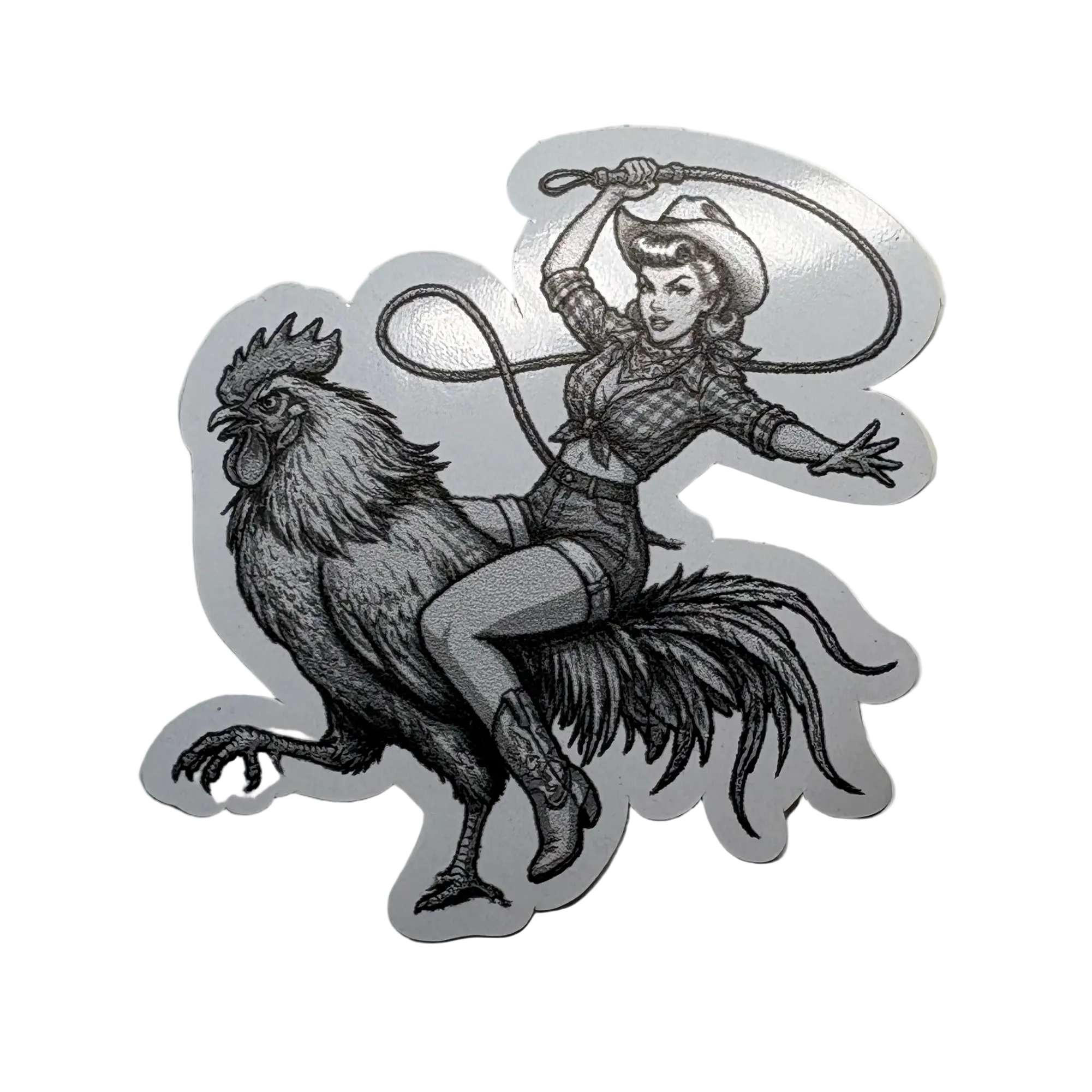 Cock Ride Sticker