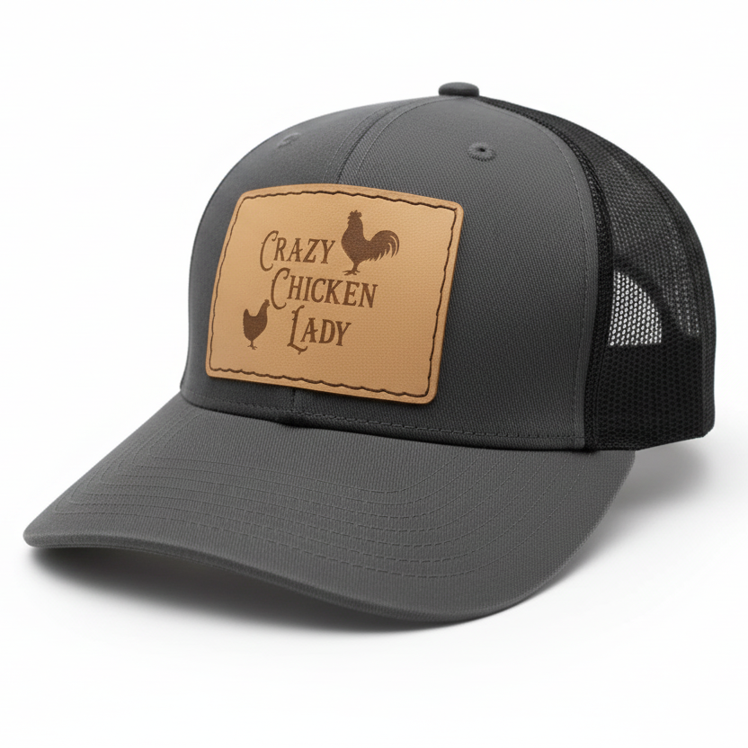Crazy Chicken Lady Hat