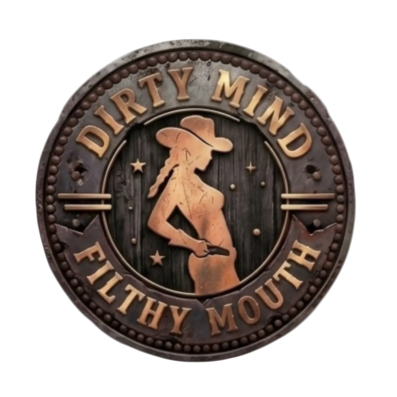 Dirty Mind Filthy Mouth Sticker