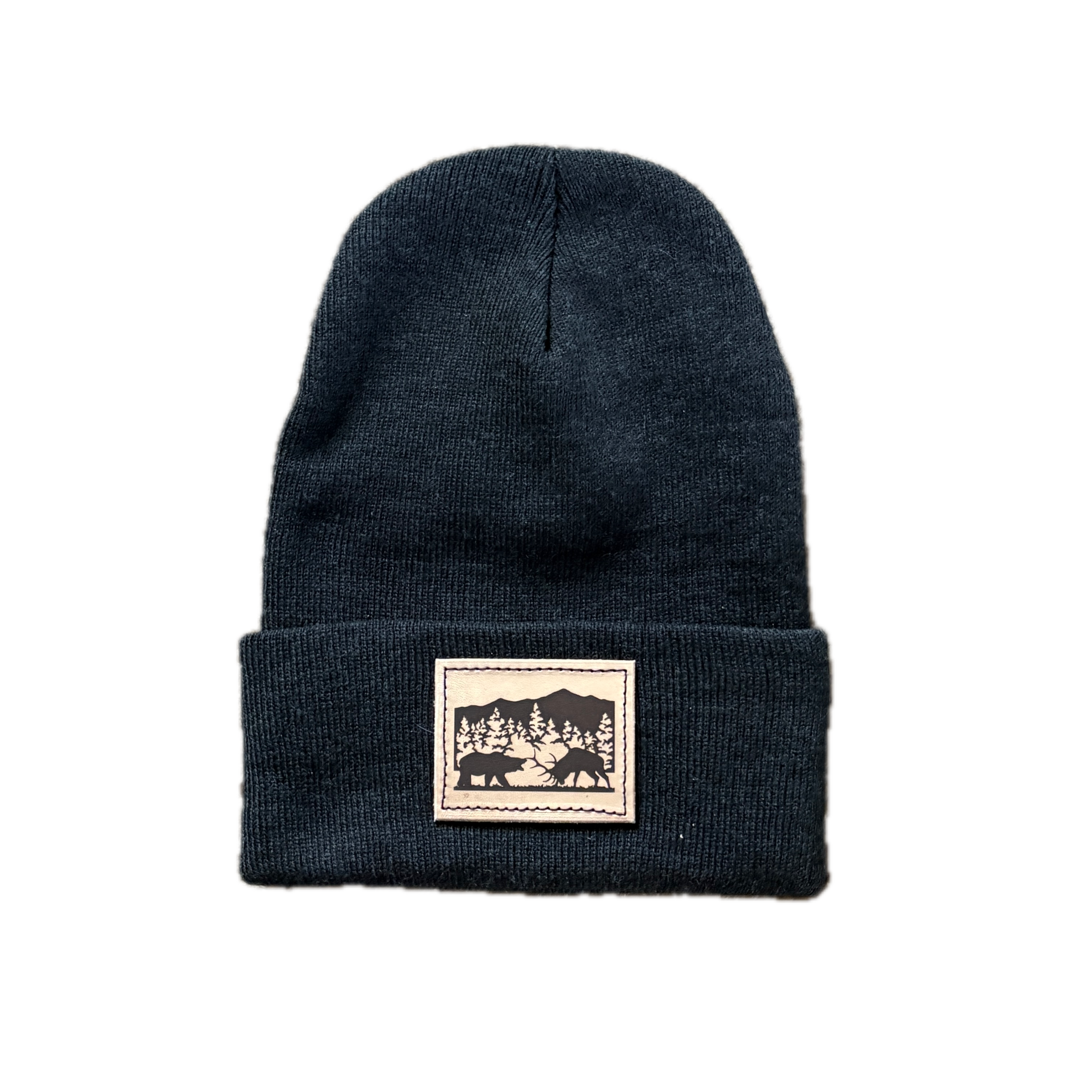 Elk Fighting A Bear Toque