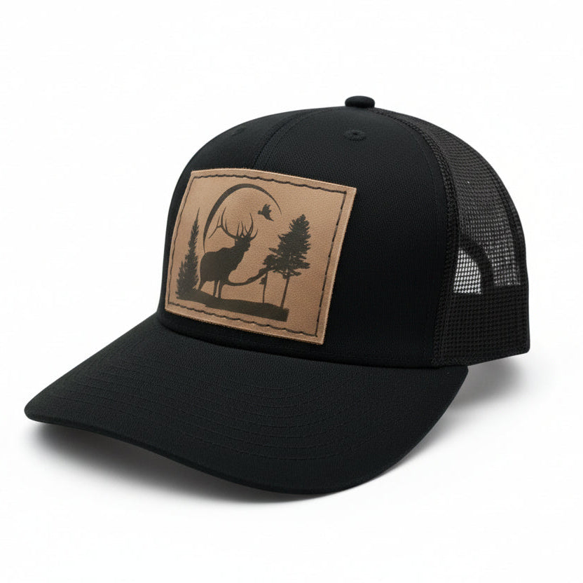 Elk Moon Silhouette Hat - Prairie Buffalo