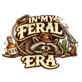 In My Feral Era Sticker