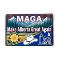MAGA - Make Alberta Great Again Sticker